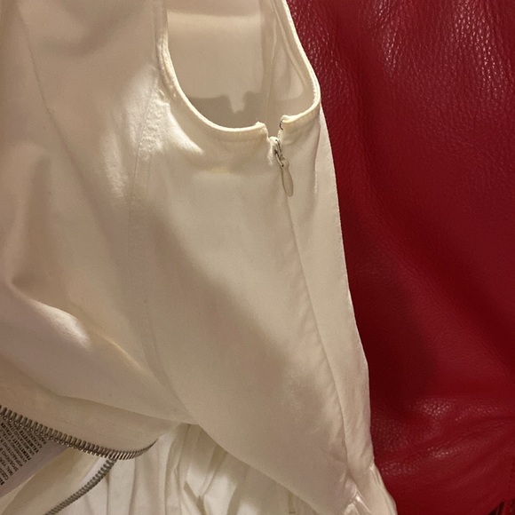 Prada White Zipper Dress - Picture 9 of 11